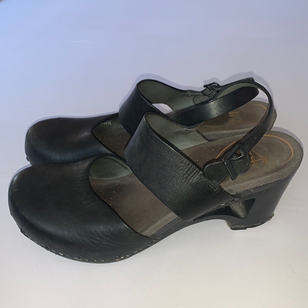 Dansko Thea Black Mary Jane Heels Size 40